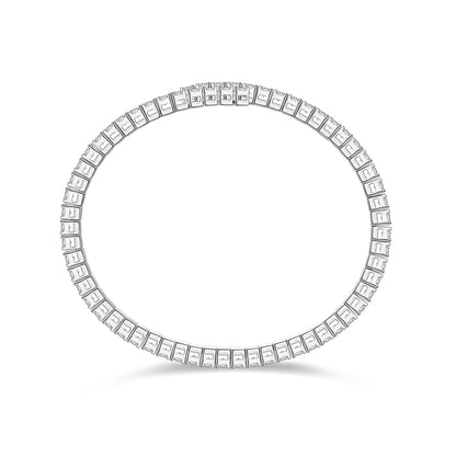 6.5CTW Moissanite Wrap Tennis Bracelet in S925 Sterling Silver