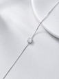 Celand 1CT Solitaire Moissanite Bracelet, S925 Silver
